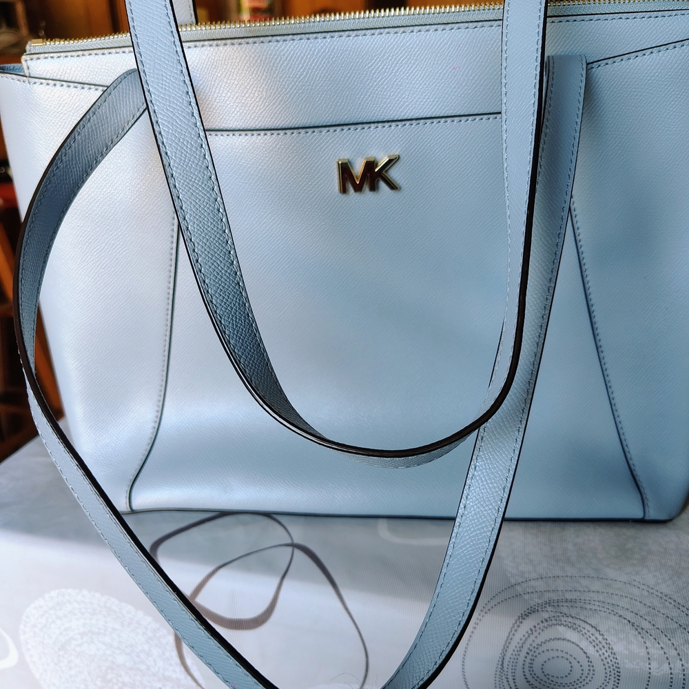 Michael Kors Light Blue Tote Bag